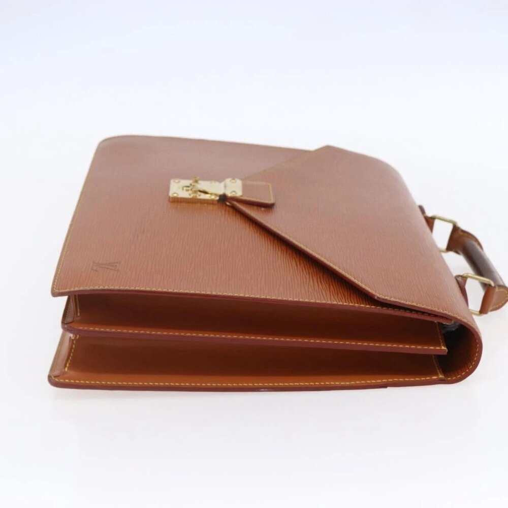 LOUIS VUITTON Epi Serviette Conseiller Zipangu Gold M54428 LV Auth 151087 - Picture 8 of 16